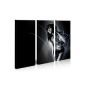 Images on canvas Music Sexy Girl Music Headphones Art Print XXL image Posters canvases murals