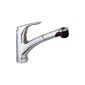 Ideal Standard B5348AA sink faucet CeraSprint chrome pull-out hand shower and valve device (tool)