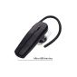 JETech® H0780 Wireless Headset Bluetooth Universal Wireless Headset for Apple iPhone 6 / 5s / 5c / 5, iPhone 4s / 4, Samsung Galaxy S5 / S4 / S3, LG, laptop and other Bluetooth device (H0780 - Black) ( Wireless Phone Accessory)