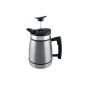 Planetary Design - Table Top - French press coffee maker isolated, for 7 to 8 cups - 32oz / 0,95l - silver (household goods)