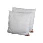 Double 25% cheaper Gigapur boiling resistant, quilted, Allergy pillow Micro 80x80cm microfibre Feinbatist cushion