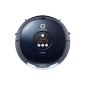 Samsung NaviBot SR8848 Vacuum Cleaner Robot / HEPA 11 filter / 7 anti-collision sensors / blue black (household goods)