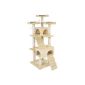 TecTake® scratching post cat scratching post Barney beige (Misc.)