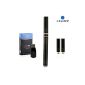 E Cigarette Starter Kit - E Shisha - Electronic Cigarette Rechargeable With a rechargeable battery and apple-strawberry flavor e Liquids - Money Back Guarantee (Personal Care)