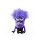 3D Despicable Me Minion 10 inch Two eyes Lila Stewart Deluxe Plush Figure (Toy)