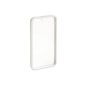 AmazonBasics Transparent case with screen protector for iPhone 5 (White Edge) (Wireless Phone Accessory)