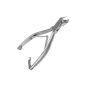 Head Cutters - Standard - sectional area: 18 mm - pedicure tool for pedicure / pedicure - stainless steel - including cap of leather with snap closure (Personal Care).