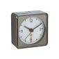 Wetterladen 60.1013.10 Push Alarm Clock, titanium (household goods)