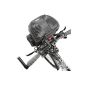 Mantona Premium Biker SLR camera bag (incl. KLICKfix Adaptor, Quick Access, shoulder strap, rain cover and accessory compartments) black (accessories)