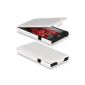 DONZO Flip Structure Case for LG Optimus L9 II D605 White (Electronics)