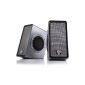 SonaVERSE O2 Multimedia Computer Speakers USB - 3 Year Warranty - For ASUS T100TA, Mac, Notebook, Compaq / Vibox / Samsung / HP Pavilion PC and over with Passive Subwoofer Bass: USB multimedia speaker system with subwoofer passive bass and volume control - By GOgroove