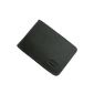 Branco small leather mens wallet purse wallet mini market 10x7x1cm (Textiles)