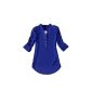 Mallom® Women V-neck long-sleeved chiffon blouse Spring Casual Shirt (Clothing)