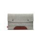 Pack & Smooch Laptop Sleeve HAMPSHIRE fits your MacBook Air 11 inch - 100% merino wool felt and pure vegetable tanned leather