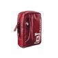 BAXXTAR B-One camera bag for compact cameras - Size M - Color Red (Electronics)