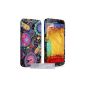 Accessories Yousave gel silicone case for Samsung Galaxy Note 3 Pattern Medusa Black / Multicolored (Wireless Phone Accessory)