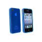 Transparent Silicone Case Case Case Case Case Protection Iphone 4 4S Blue (Miscellaneous)