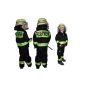 Firemen Uniform Child trousers and jacket Gr.116 (Toys)