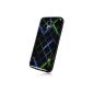 PULSARplus TPU Case Cover for Samsung Galaxy S5 Rhombus Design Cover in black (Electronics)