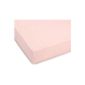 Julius Zöllner bed sheet fitted terry cloth child Size: 60 x 120 cm / 70 x 140 cm Color: Pink (Baby Care)