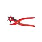Knipex 90 70 220 Pliers cutters powder coating gun 220 mm Red (Tools & Accessories)