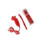 2in1 Controller Wiimote Controller + Nunchuk + Wii Motion Plus built-Red (Electronics)