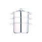 Clearview - Steamer Stainless Steel Diameter 18 cm 3 rooms (kitchen)