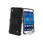 Avizar - Hull Protection Shockproof for Huawei Ascend G620s - Bimaterial Black (Electronics)