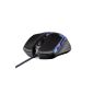 uRage Reaper Gaming Mouse 3090 (1GHz, 2m, USB), dpi 900-3500 adjustable, 5 programmable buttons, blue LEDs, black (Accessories)