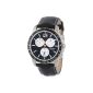 Golana - TE200.1 - Terra - Pro - All Terrain - Steel Men's Watch - Analogue Quartz - Chronograph - Leather Strap Black (Watch)