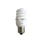 Energy saving lamp - more white than hot