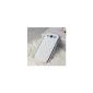 Quilted Leather Case Cover Case for Samsung Galaxy S3 III i9300 Android Smartphone - White (Electronics)
