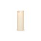 Sompex Flame LED Candle Electric Classic, Genuine wax Flameless Flickering with Timer, 8 cm x 23 cm, ivory, 35102