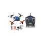s-idee® 01114 | quadricopter 4.5 channel 2.4 Ghz RC Quadrocopter remote controlled helicopter / helicopter / helicopter with GYROSCOPE technology + 2.4GHZ technology !!!  Brand new for inside and outside with built-in Gyro and 2.4 GHz control!  READY TO FLY!  (Toys)