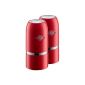 Wesco 322854-02 Salt & Pepper Shaker 3.80 x 7.50 cm, 2-piece, red (household goods)
