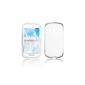 Transparent GLASKLAR rubber shell Case for Samsung Galaxy S3 Mini / i8190, Transparent, silicone case, silicone case, protective, shell, phone shell, phone casing, rubber, protective shell, rubber (Electronics)