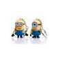 [Can i do best] Key Chain 3D cartoon I - Despicable Keychain funny and cute Key Chain