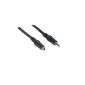 Stereo extension 2.5mm jack St. / Bu, length:. 2m, Good Connections® (Electronics)