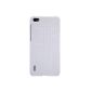 White Case Cover + Screen Protector for Huawei Honor 6 Nillkin NK60219 (Electronics)