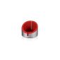 Just Mobile ST-158RE AluCup Holder for Apple iPhone and Smartphone red (Accessories)