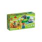 Lego Duplo LEGOVille-theme Zoo - 4962 - Building Game - The Zoo Babies Of Animals (Toy)