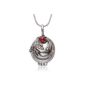 VIKI LYNN - Jewel Necklace Retro Vintage Vampire Diaries - Alloy - Silver - 45 cm (Jewelry)