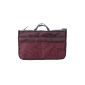 @ November GO® (original quality assured) Organizer / pocket / inside storage bag Red burgundy for large purse or travel bag (also available in Orange / red / green / blue years our)