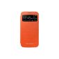 Samsung EFCI950 Folio Case for Samsung Galaxy S4 Orange (Wireless Phone Accessory)