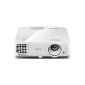 BenQ TW523P DLP projector (WXGA, Contrast 13000: 1 1280 x 800 pixels, 3000 ANSI lumens, VGA, HDMI) White (Electronics)