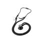 MDF® Sprague Rappaport double head stethoscope with interchangeable chest piece for adults, paediatricians and infants - All Black (MDF767-BO) (Health and Beauty)
