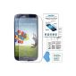 ebestStar ® Protective Film Tempered GLASS - anti breeze protective glass, scratch resistant Samsung Galaxy S4 i9500 i9505 (Electronics)