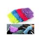 SODIAL (R) Microfiber Car Wash Washing Kitchen electrical household cleaning glove (Automotive)
