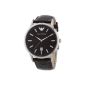 Emporio Armani Men's Watch XL Classic Renato analog quartz leather AR2413 (clock)