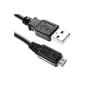 GizzmoHeaven USB 2.0 Cable Male to Micro